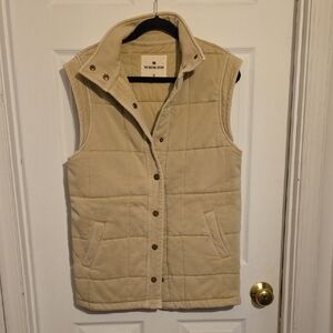 The Normal Brand Light Tan Quilted Vest